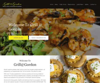 Grillatgordon.com.au(Grill@Gordon) Screenshot