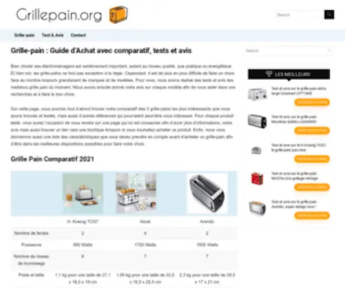 Grillepain.org(Comparatif 2023) Screenshot