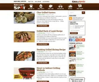 Grillersspot.com(Griller's Spot) Screenshot