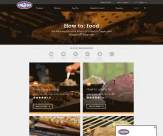 Grilling.com(Kingsford®) Screenshot