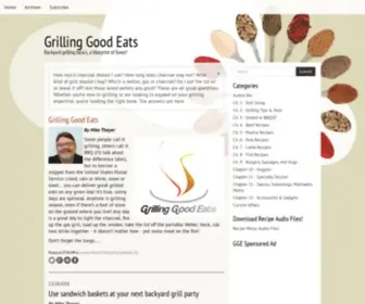 Grillinggoodeats.com(Grilling Good Eats) Screenshot