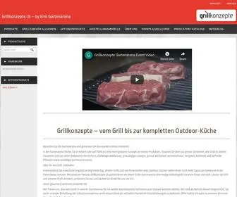 Grillkonzepte.ch(By Erni Gartenarena) Screenshot