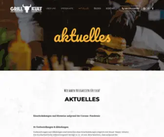 Grillkult.com(Aktuelles) Screenshot