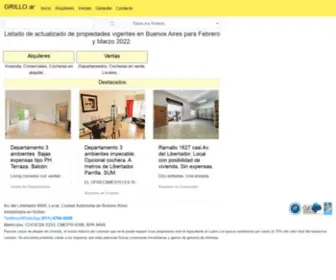 Grillo.ar(GRILLO Propiedades) Screenshot