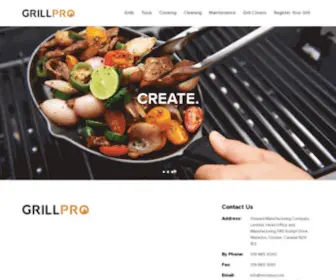 Grillpro.com(Grillpro) Screenshot
