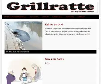 Grillratte.de(Das Blog f) Screenshot