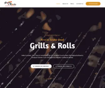 Grillsandrolls.com(Grills and Rolls) Screenshot