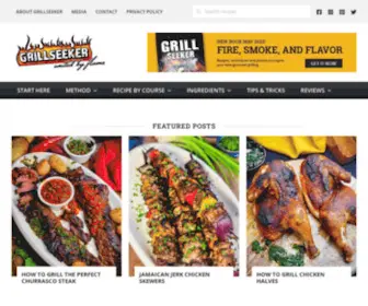 Grillseeker.com(Grill Recipes) Screenshot