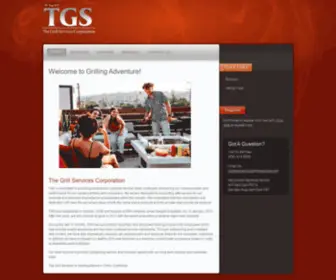Grillservices.com(The Grill Services Corporation) Screenshot