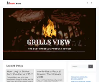 Grillsview.com(Grills View) Screenshot