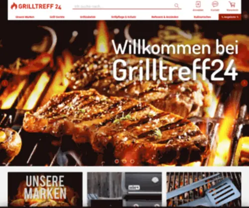 Grilltreff24.de(Barbecook) Screenshot