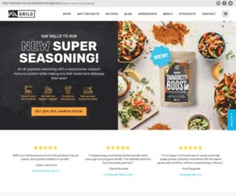 Griloprotein.com.au(Grilo® Protein) Screenshot