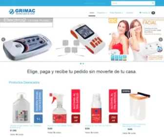 Grimacsrl.com.ar(GRIMAC INSUMOS PARA LA SALUD) Screenshot