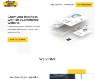 Grimanymarketing.com(Generate Leads and Sell More With Your Website) Screenshot