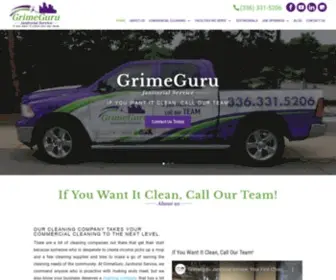 Grimeguru.com(Commercial Cleaning) Screenshot