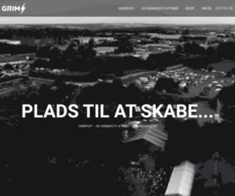 Grimfest.dk(Festival og events hos GRIM i Aarhus) Screenshot