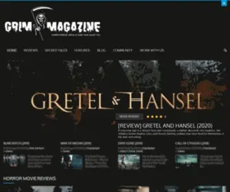 Grimmagazine.com(Grim Magazine) Screenshot