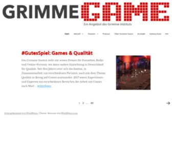 Grimme-Game.de(Grimme Game) Screenshot