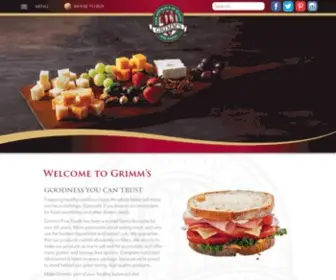 Grimmsfinefoods.com(Making quality European) Screenshot