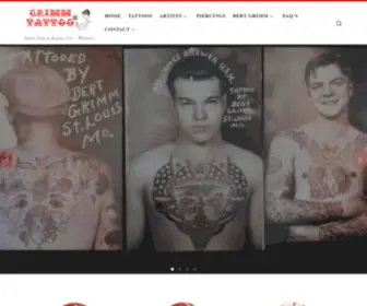 Grimmtattookc.com(Grimm Tattoo) Screenshot