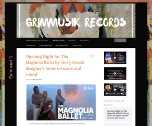 Grimmusik.com(GrimmusiK Records) Screenshot