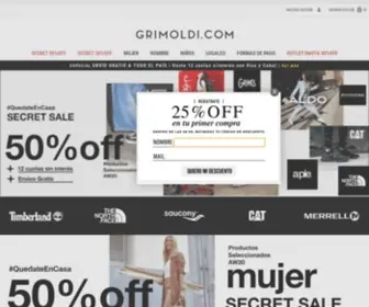 Grimoldi.com(SALE) Screenshot