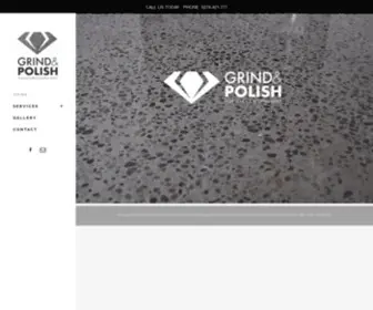 Grindandpolish.co.nz(Concrete Polishing Services nationwide. Residential) Screenshot