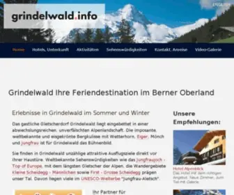 Grindelwald.net(Hotels und Unterkünfte) Screenshot