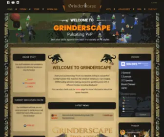 Grinderscape.org(Home) Screenshot