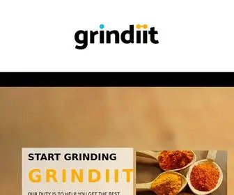 Grindiit.com(Grind Every Spice) Screenshot