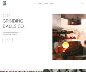 Grindingballsco.com(Grindingballsco) Screenshot