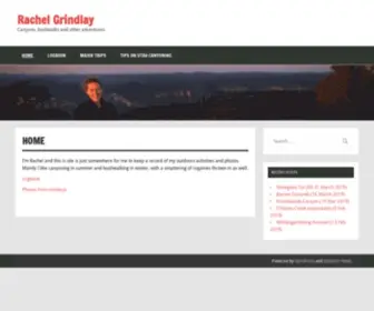 Grindlay.org(Rachel Grindlay) Screenshot