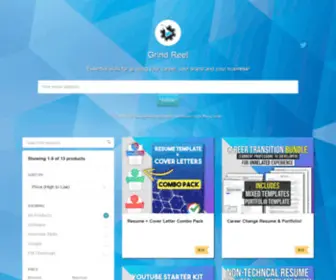 Grindreel.com(Grind Reel) Screenshot