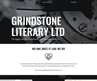 Grindstoneliterary.com(Grindstone Literary) Screenshot