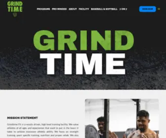 Grindtimefit.com(Grindtime) Screenshot