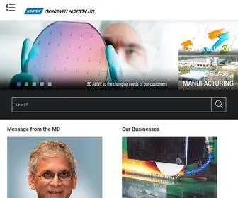 Grindwellnorton.co.in(Grindwell Norton Limited) Screenshot