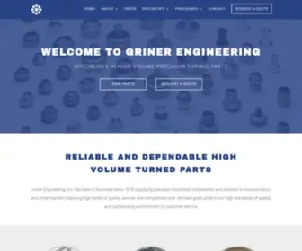 Griner.com(Griner Engineering) Screenshot