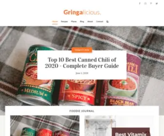 Gringalicious.com(Home of Delicious) Screenshot