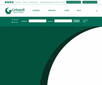 Grinnellbank.com(Grinnellbank) Screenshot