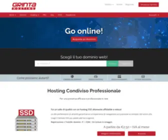 Grintahosting.it(Hosting Condiviso Professionale) Screenshot