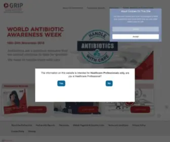 Grip-Initiative.org(The Global Respiratory Infection Partnership Declaration) Screenshot