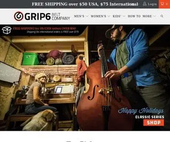 Grip6.com(USA Made Low Profile Nylon Belts & Minimalist Buckles) Screenshot