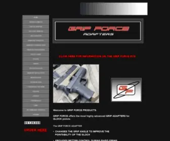 Gripforceproducts.com(Home Page) Screenshot