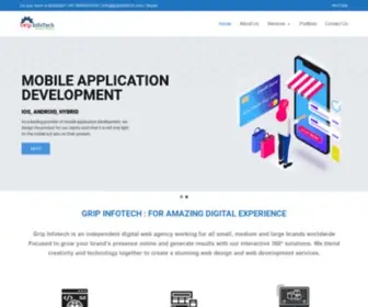 Gripinfotech.com(Gripinfotech) Screenshot