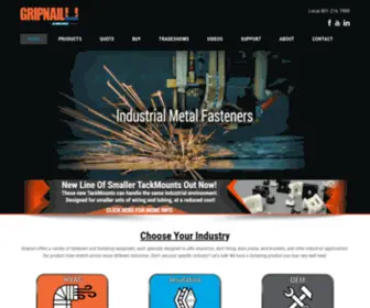 Gripnail.com(Insulation Fasteners) Screenshot