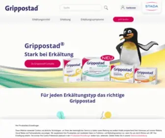 Grippostad.de(Grippostad® C von STADA) Screenshot