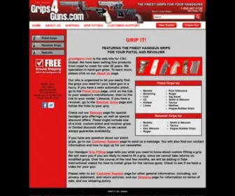 Grips4Guns.com(Pistol Grips and Revolver Grips from grips4gun.com) Screenshot