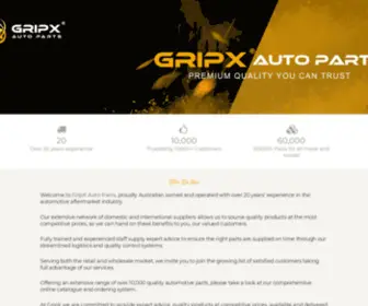 Gripx.com.au(Premium Quality You Can Trust) Screenshot