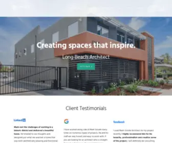 Grisafearchitecture.com(Trusted Architects in Long Beach) Screenshot