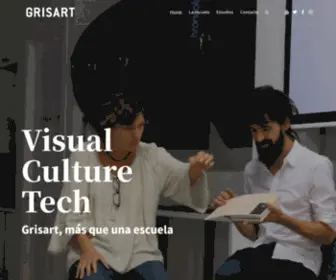 Grisart.com(Visual Culture Tech) Screenshot